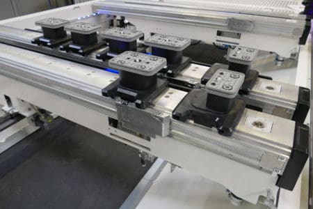 AFlex Tisch mit Vakuumsauger | Projecta LED asemoinnin apulaitteet