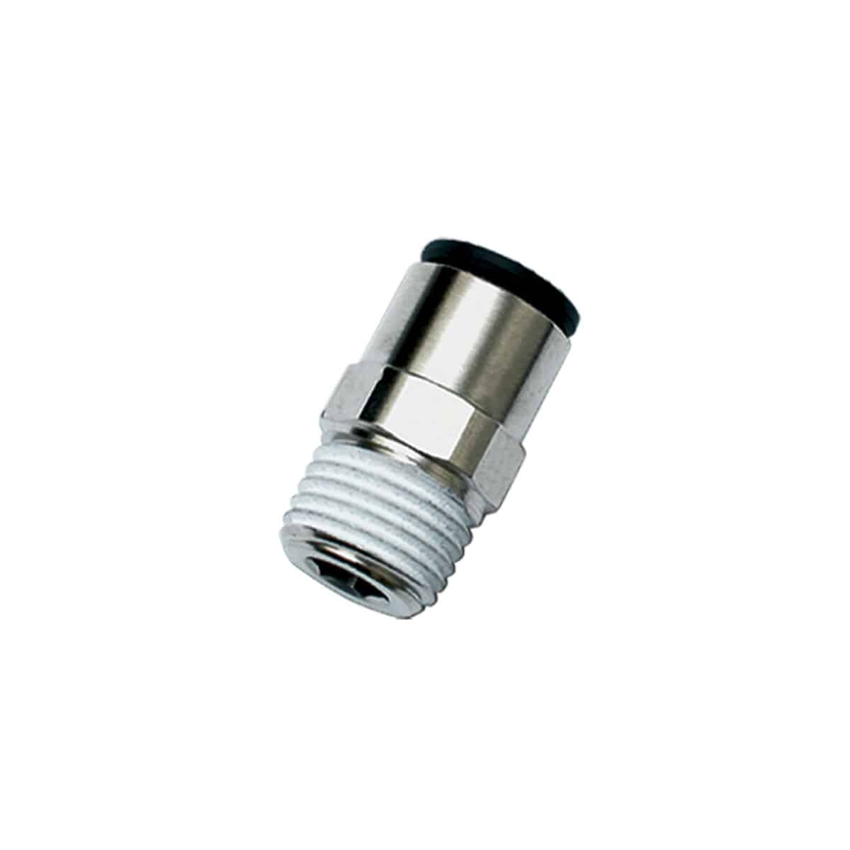 SUORA LÄHTÖLIITIN LEGRIS 8 MM ULKOKIERRE POLYMER